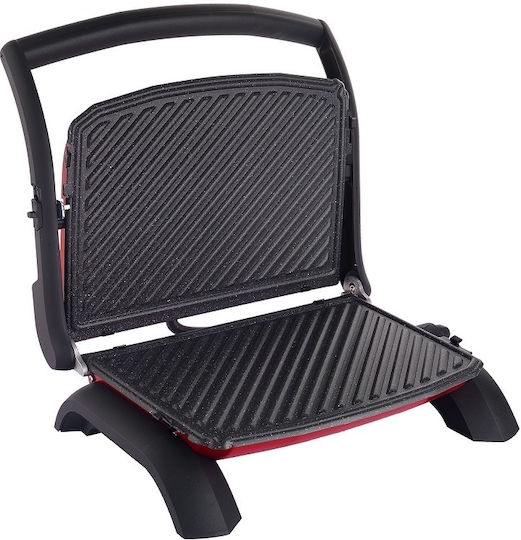 Grill'o GR280 Τοστιέρα Γκριλιέρα με Αποσπώμενες Πλάκες 1800W Κόκκινη