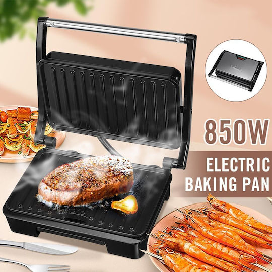 Sokany SK-223 Sandwichmaker Grill 850W Schwarz