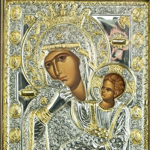 Panagia Paramythia Replica of Miraculous Icon Authentic Product of Vatopedi Monastery Holy Great Monastery Vatopedi 030401000017 32 X 25 Cm
