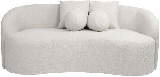 Woodwell Lyon Doppelsitzer Sofa Weiß 178x82x68cm E7163,1