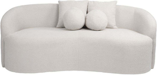 Woodwell Lyon Doppelsitzer Sofa Weiß 178x82x68cm E7163,1