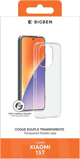 Bigben Мек TPU Калъф Против Пожълтяване Xiaomi 15t Прозрачен
