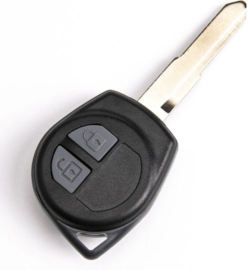 Carcasă cheie auto cu lamă cu 2 butoane pentru Suzuki