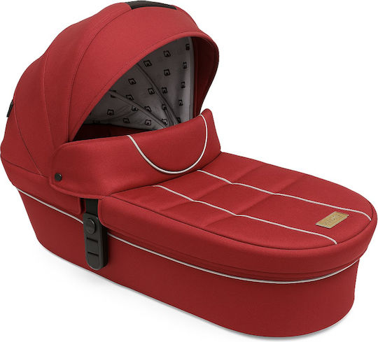 Beboulino Tortoni Verstellbar 3 in 1 Baby Kinderwagen Geeignet für Neugeborene Rot