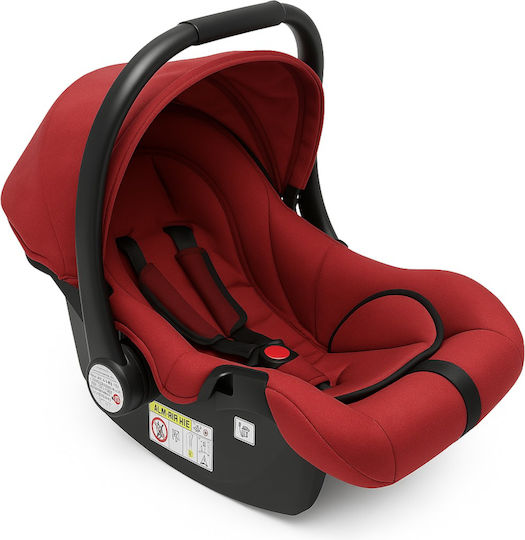 Beboulino Tortoni Verstellbar 3 in 1 Baby Kinderwagen Geeignet für Neugeborene Rot