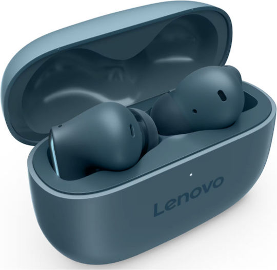 Lenovo TWS YOGA PC Edition In-ear Bluetooth Handsfree Ακουστικά με Θήκη Φόρτισης Tidal Teal