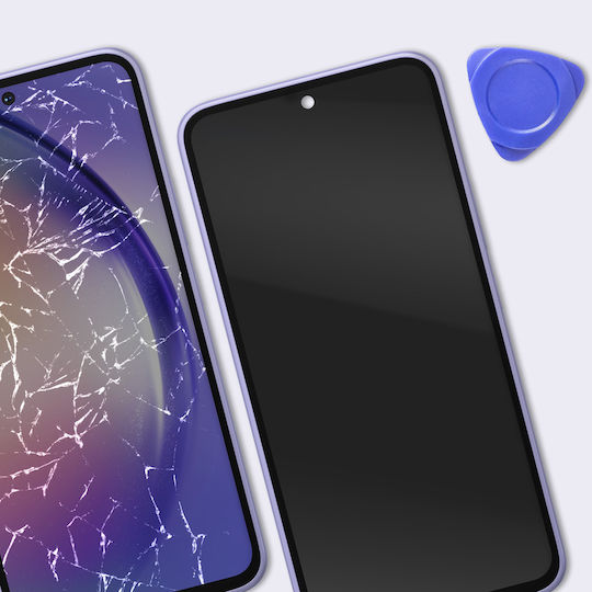 Clappio Complete Replacement Oled Screen Galaxy A54 5g Frame Lavender