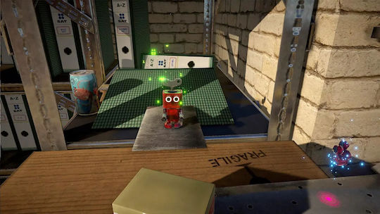 A-Red Walking Robot PS5 Game