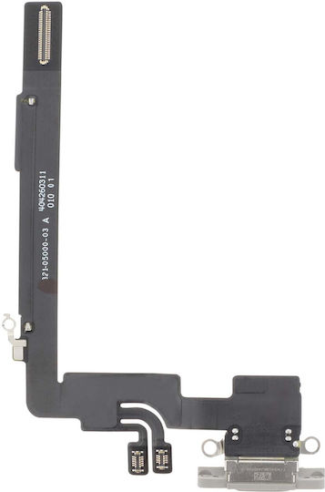 Avizar Заряден Конектор Iphone 16 Pro Max Usb-c Порт Микрофон Ремонт Сив