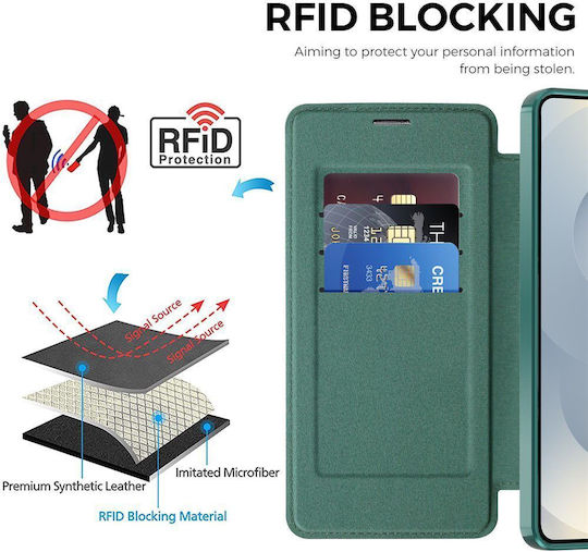 Techsuit Smartmag Buchen Sie Silikon Grün (Galaxy S26)