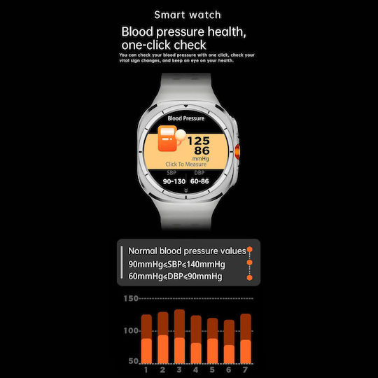 Smartwatch Microwear Kalobee Sk7 Ultra Black