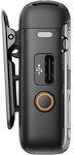 DJI Wireless Microphone Kit 2 Set Wireless Condenser (Small Diaphragm) Microphone Πέτου, Clip On for Vocals