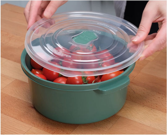 Set of Plastic Lunch Boxes Orange 12 Pieces