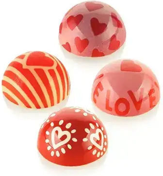 Silikomart Decorațiuni Mold din Silicon 3.1cm 4buc