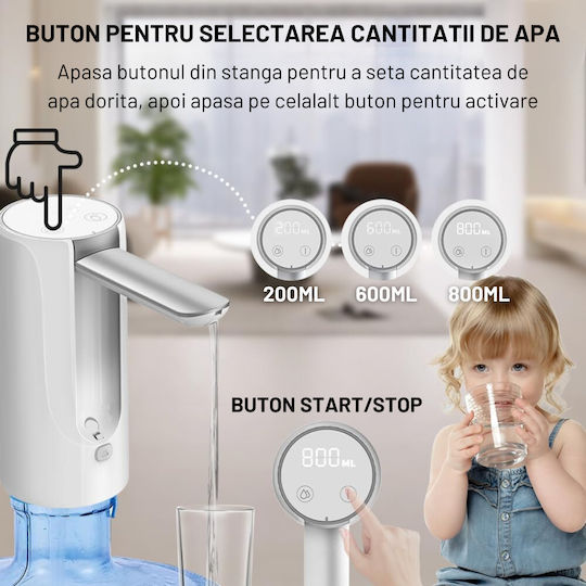 Inco Cu baterie din silicon Alb