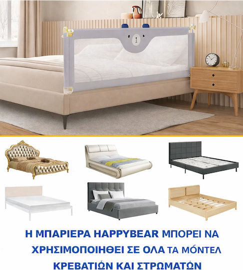 Set 3 Bari De Protecție Pentru Pat Gri 2x200cm + 1x180cm Înălțime Reglabilă 68-98cm Protecție Pentru Orice Pat Conectori Gri Incluși Set 3 Bari De Protecție Pentru Pat Gri 2x200cm + 1x180cm Înălțime Reglabilă 68-98cm Protecție Pentru Orice Pat Conectori Gri Incluși