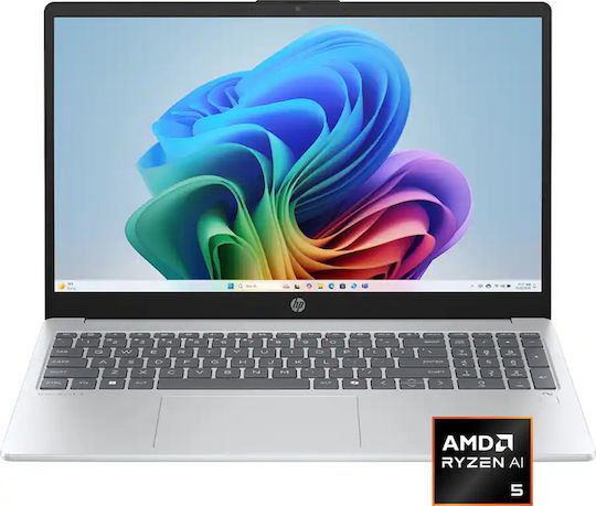 HP OmniBook 3 AI 15-fn0105dx 15.6" IPS FHD Touchscreen (Ryzen AI 300 Series-5 330/16GB/512GB SSD/W11 Home) (US Keyboard)