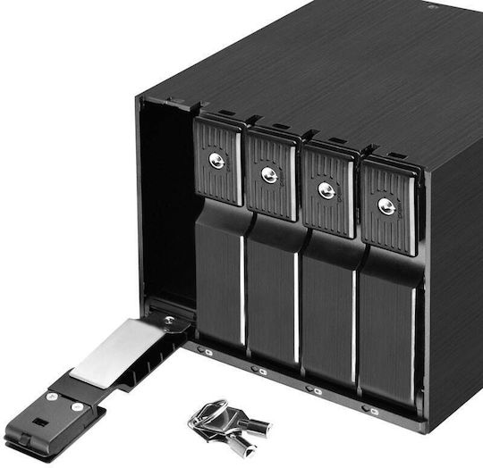 Silverstone Θήκη για 5 Σκληρούς Δίσκους 3.5" SAS / SATA III με σύνδεση SATA