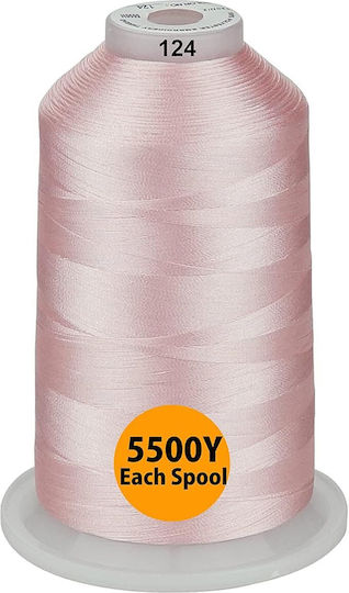 Stickgarn Set 3 Spulen 5000 Meter Pastellfarben