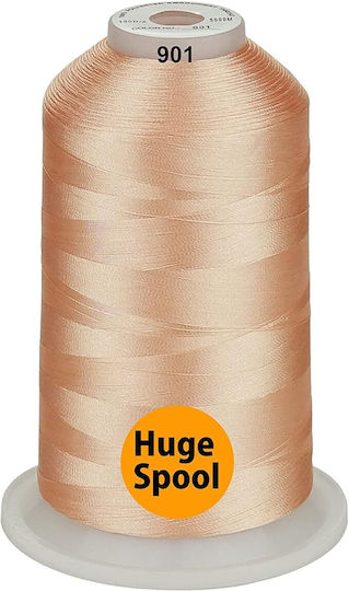 Stickgarn Set 3 Spulen 5000 Meter Pastellfarben