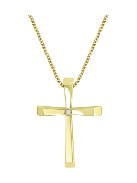 Kiriakos Gofas Women's Gold Cross 14K