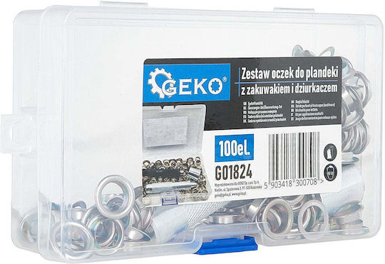 Geko Комплект Автомобилни Инструменти 100 Бройки