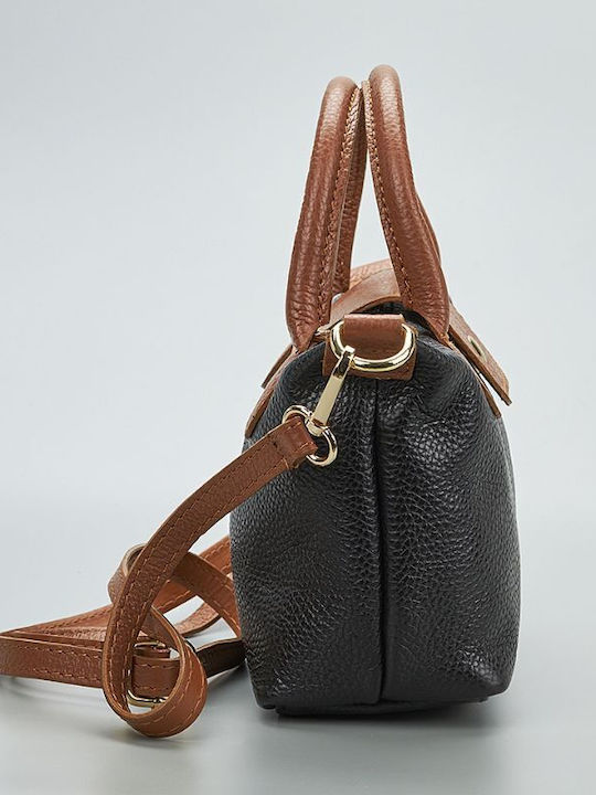 Leather Women's Bag Handbag Black