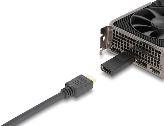 DeLock Konverter DisplayPort männlich zu HDMI weiblich 4Stück 61086