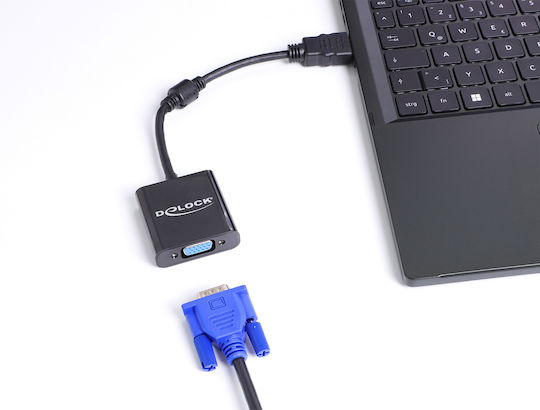DeLock DeLock HDMI Männlich Zu VGA Weiblich Konverter 1Stück 61077