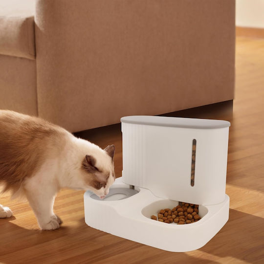 Belle Vous Bol Automat de Mâncare și Apă pentru Câine și Pisică din Plastic ABS 850ml 30x26x22cm