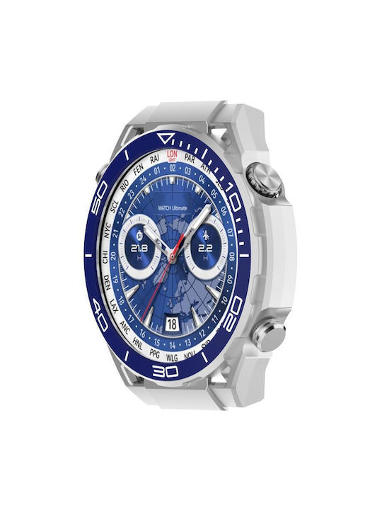 Ultimate Design Пластмасов Калъф в Син цвят за Huawei Watch GT 5 Pro 46 мм