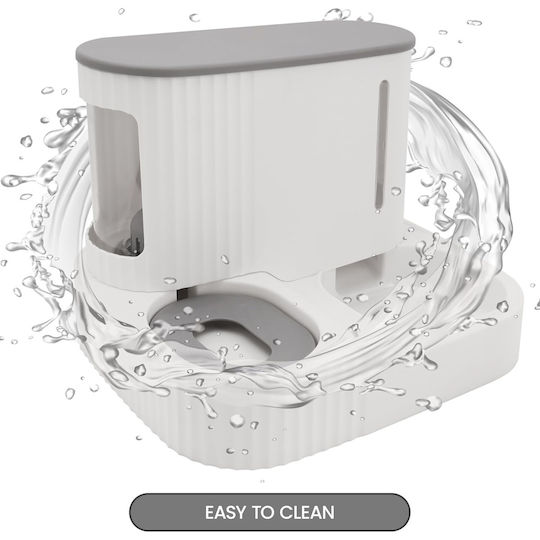 Belle Vous Bol Automat de Mâncare și Apă pentru Câine și Pisică din Plastic ABS 850ml 30x26x22cm