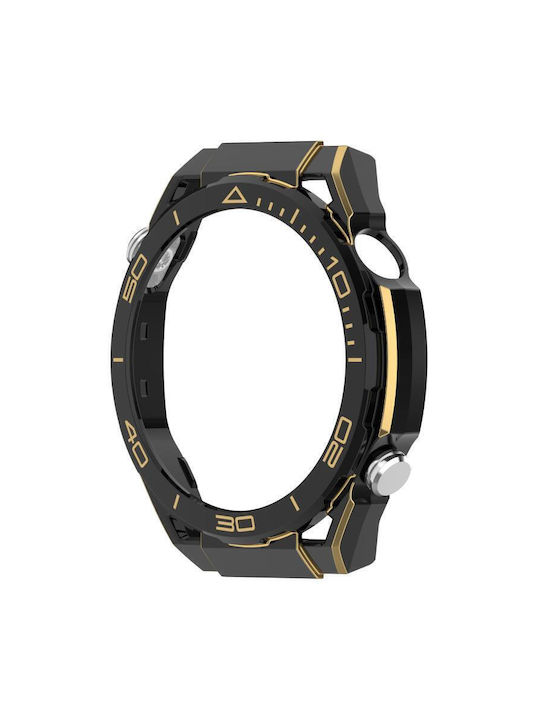 Ultimate Design Plastikhülle Black / Gold für Huawei Watch GT 5 Pro 46 mm