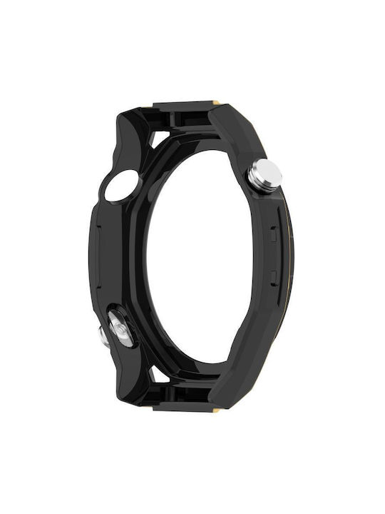 Ultimate Design Plastikhülle Black / Gold für Huawei Watch GT 5 Pro 46 mm