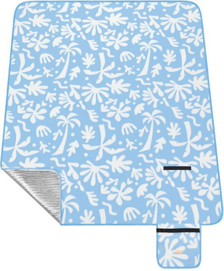 Spokey Κουβέρτα Πικ Νικ 170x150cm σε Λευκό χρώμα