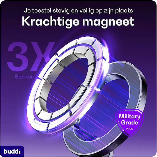 Buddi Car Mobile Mount with Magnet MagSafe Black