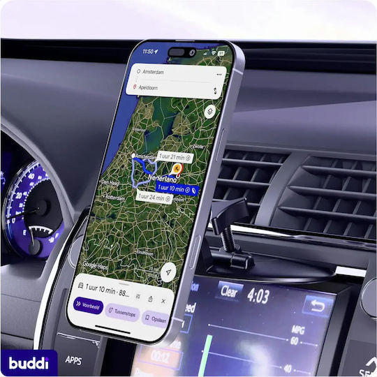 Buddi Car Mobile Mount with Magnet MagSafe Black