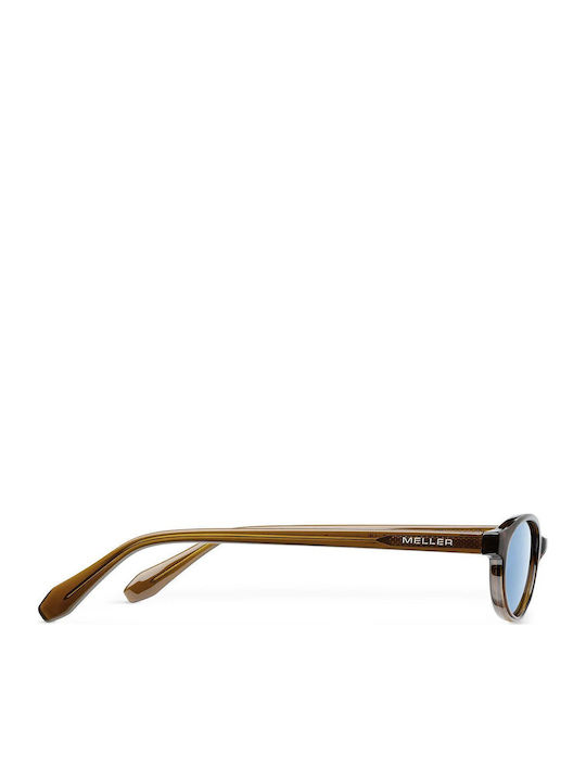 Meller Binti Men's Sunglasses with Yellow Plastic Frame and Yellow Polarized Lens BN-MUSTARDSEA
