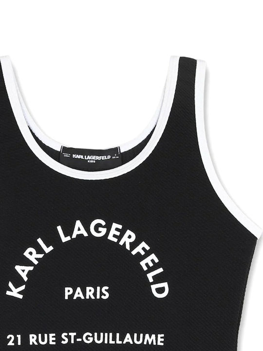 Karl Lagerfeld Παιδικό Μαγιό Ολόσωμο Black