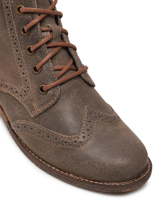 Stiefeletten Damen Gray