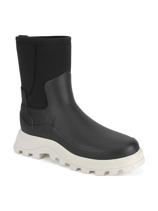 Damen Gummistiefel Schwarz