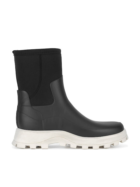 Damen Gummistiefel Schwarz