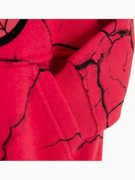 Kinder-Sweatshirt mit Taschen Red