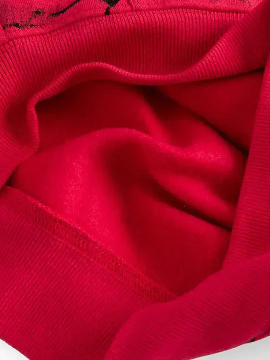 Kinder-Sweatshirt mit Taschen Red