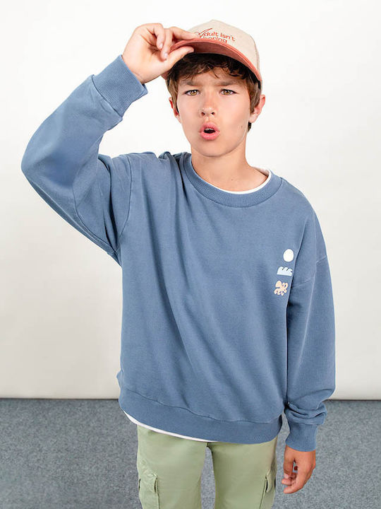 Kinder-Sweatshirt Blau