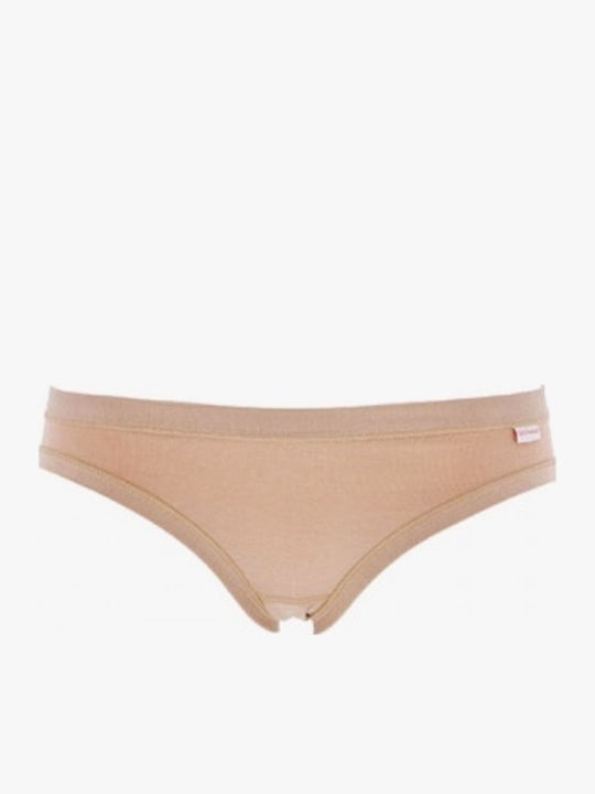 Damen Slip Beige