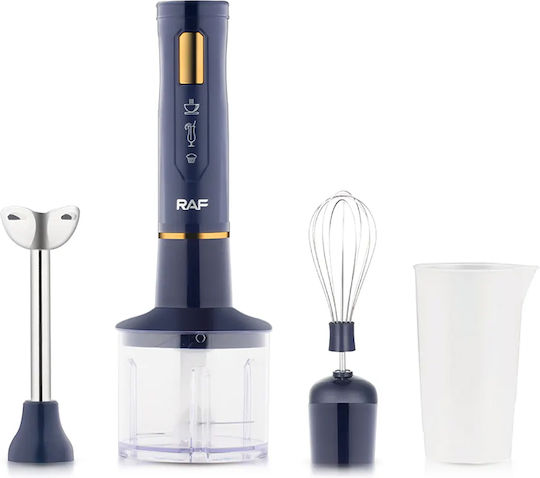 Raf Raf Hand Blender with Inox Rod 400W Blue