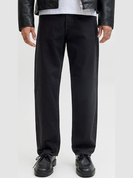 Eddie Ανδρικό Παντελόνι Τζιν Loose Fit Black