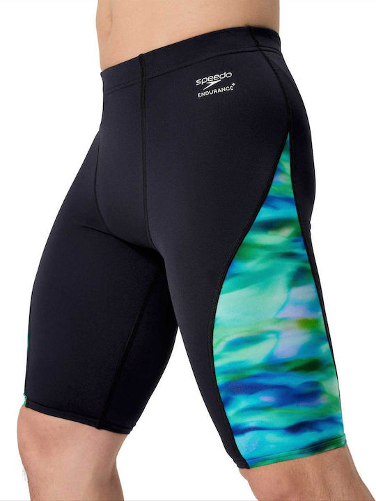 Speedo Ανδρικό Αγωνιστικό Jammer Μαγιό Κολύμβησης Μαύρο