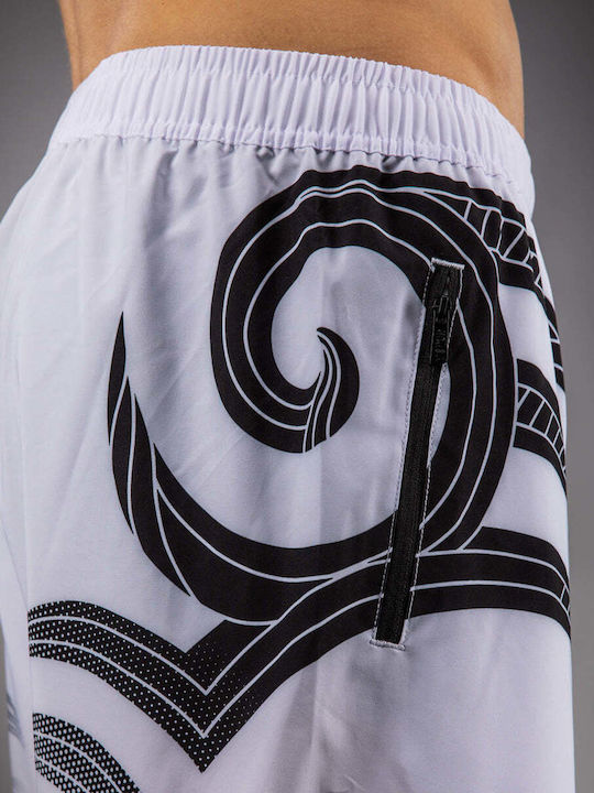 Sportliche Herrenshorts White/black